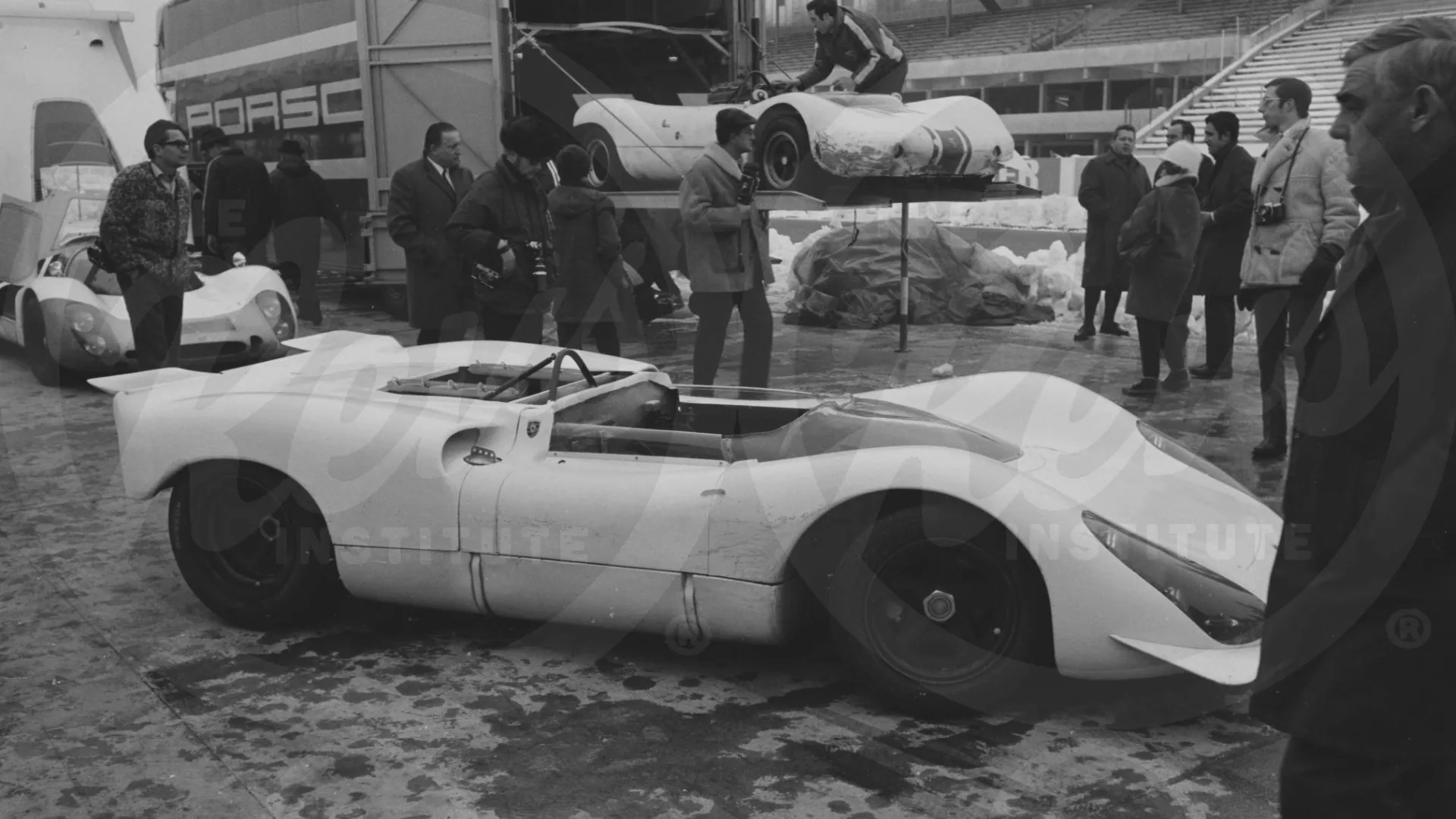 Présentation presse à Hockenheim, 1969